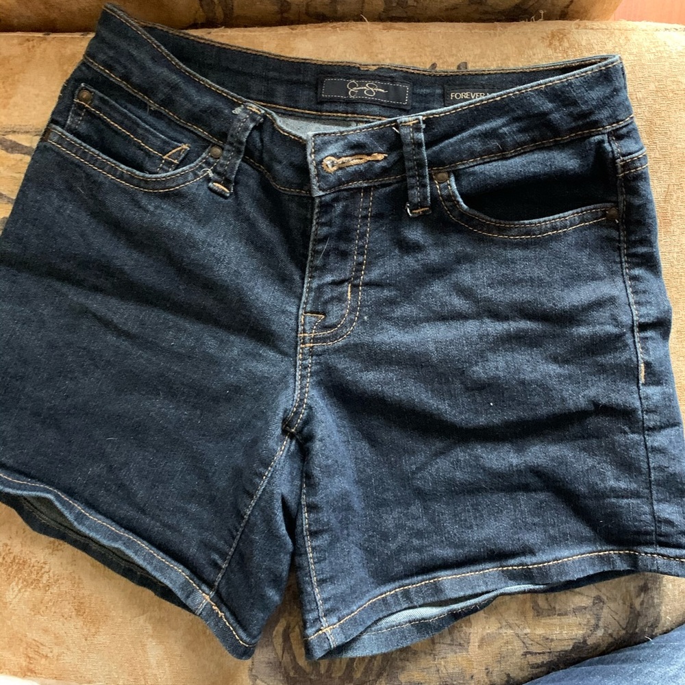 Jessica Simpson forever low rise hot shorts (25)